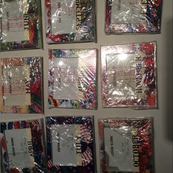 Lilian Vernon Monthly Frames fits a 4 x 6 photo - Picture 3 of 5